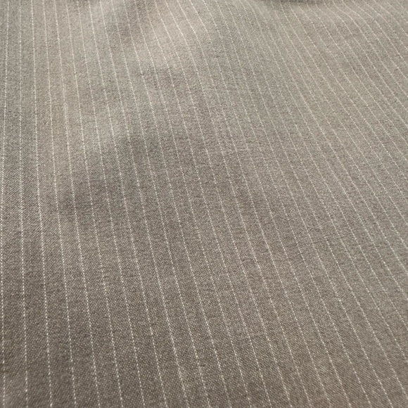 WORTHINGTON trouser leg grey pinstriped SZ 10 Long - Picture 2 of 8